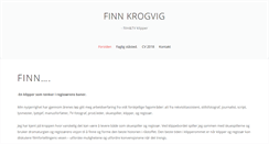 Desktop Screenshot of krogvig.com