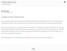Tablet Screenshot of krogvig.com